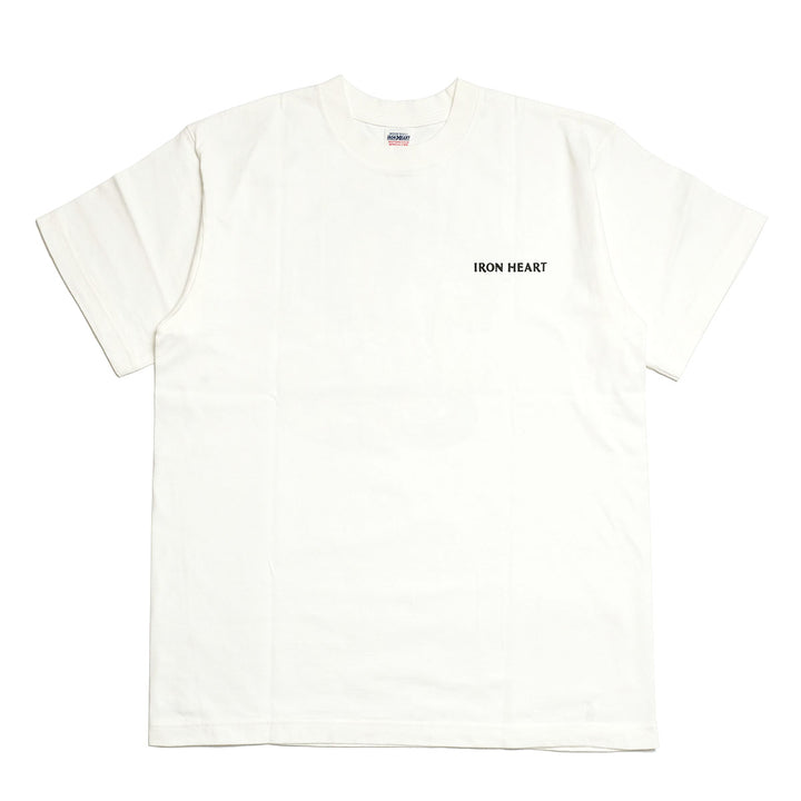 IRON HEART - 7.5oz HEAVY BODY PRINT T-SHIRT - 555 Pattern - IHT-555