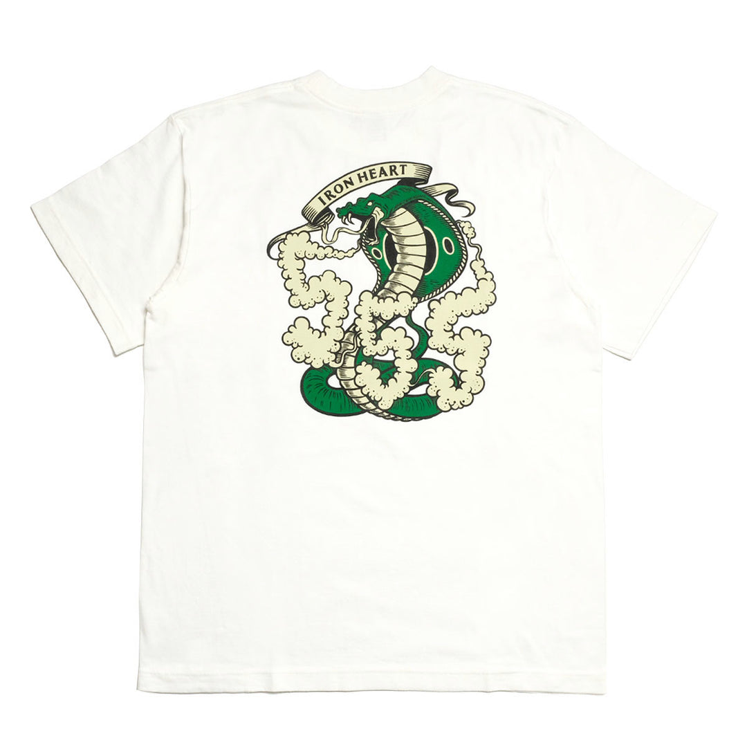 IRON HEART - 7.5oz HEAVY BODY PRINT T-SHIRT - 555 Pattern - IHT-555