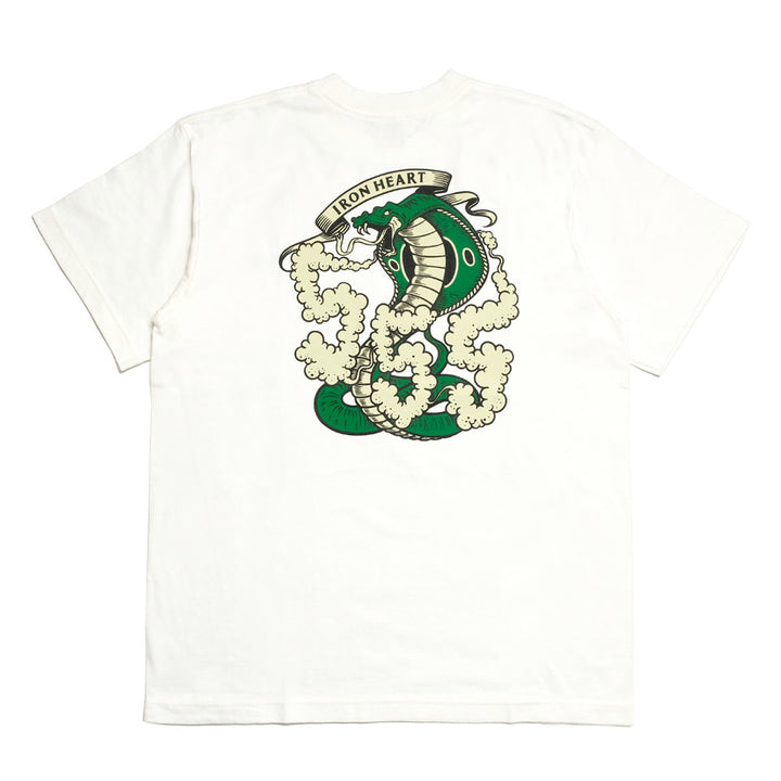 IRON HEART - 7.5oz HEAVY BODY PRINT T-SHIRT - 555 Pattern - IHT-555