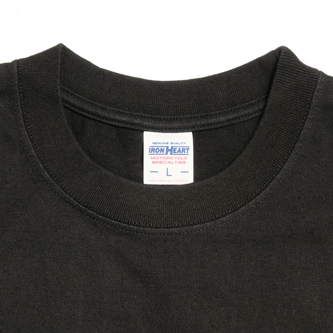 IRON HEART - 7.5oz HEAVY BODY PRINT T-SHIRT - 555 Pattern - IHT-555