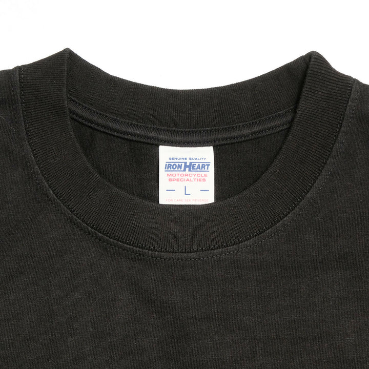 IRON HEART - 7.5oz HEAVY BODY PRINT T-SHIRT - 555 Pattern - IHT-555