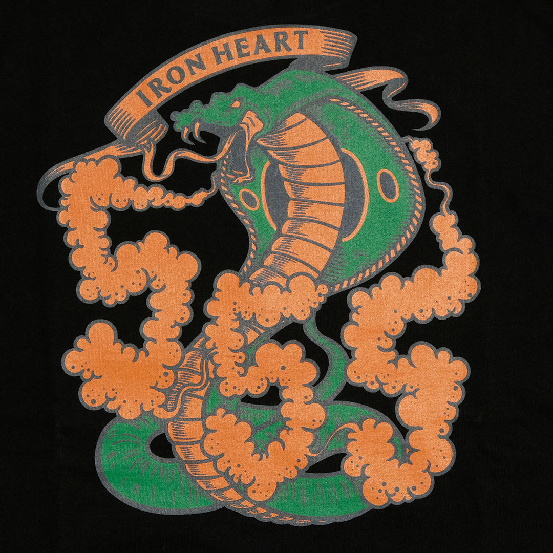 IRON HEART - 7.5oz HEAVY BODY PRINT T-SHIRT - 555 Pattern - IHT-555
