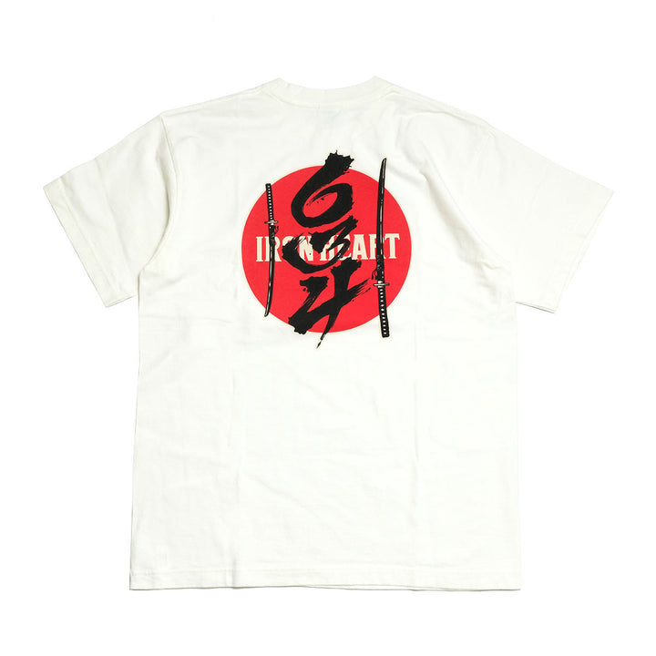 IRON HEART - 7.5oz HEAVY BODY PRINT T-SHIRT - 634 Pattern - IHT-634