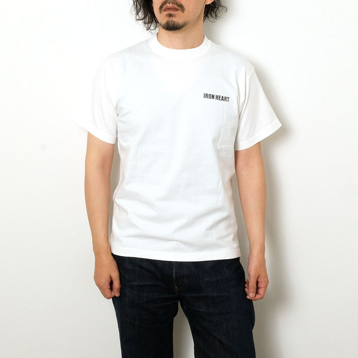IRON HEART - 7.5oz HEAVY BODY PRINT T-SHIRT - 634 Pattern - IHT-634