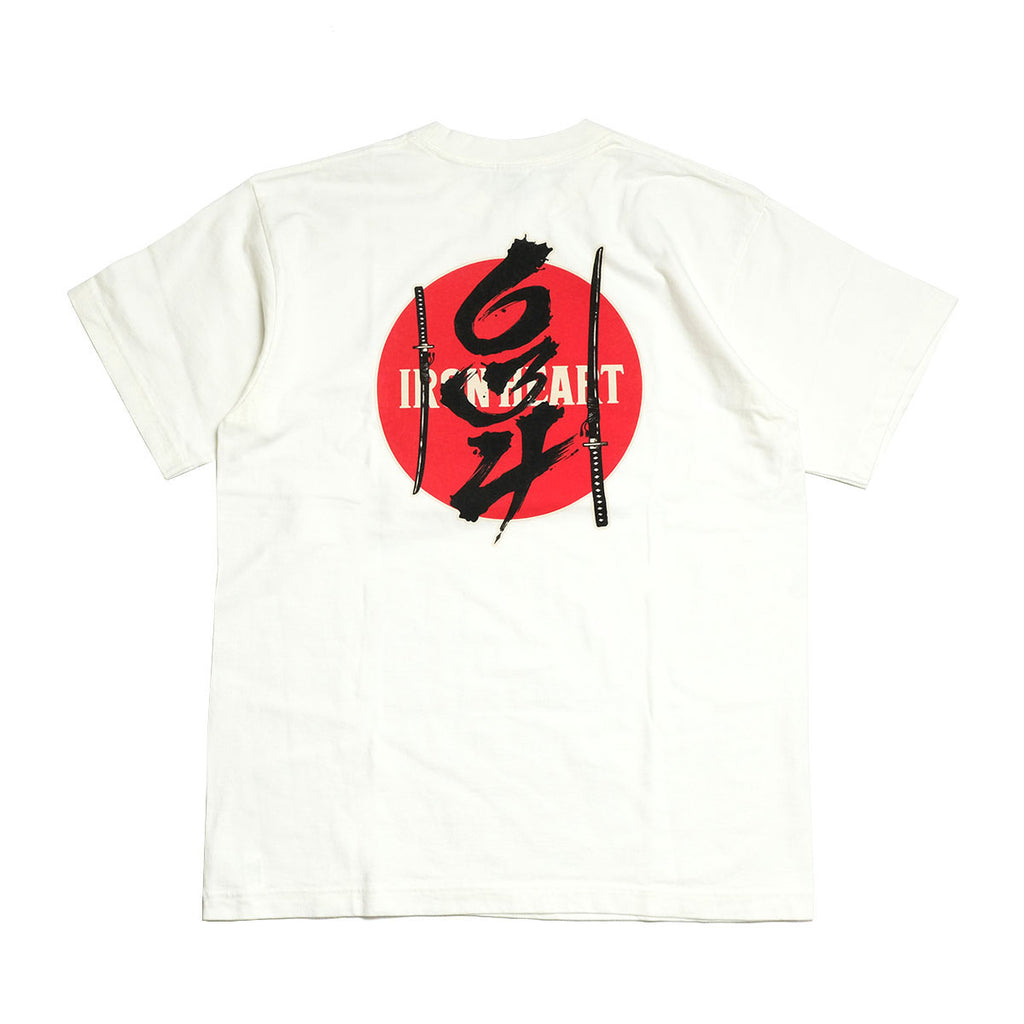 IRON HEART - 7.5oz HEAVY BODY PRINT T-SHIRT - 634 Pattern - IHT
