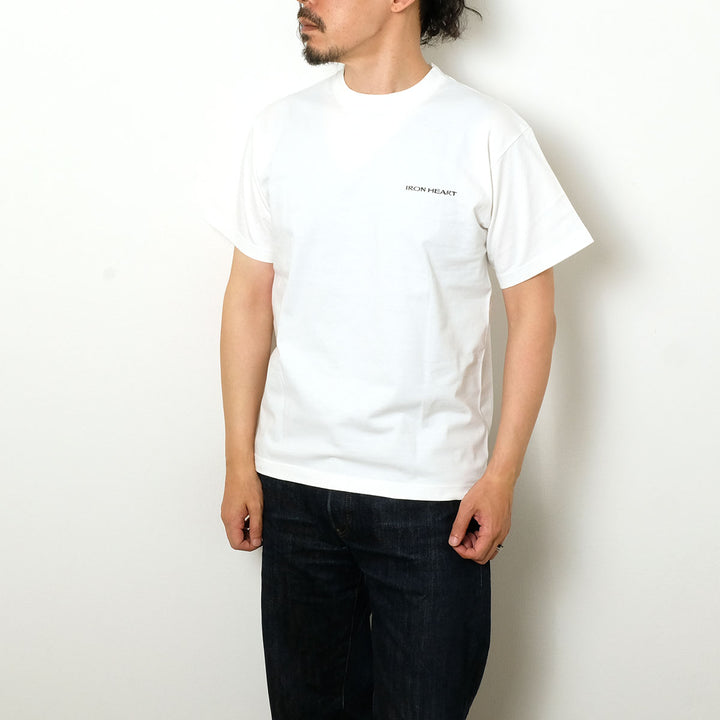 IRON HEART - 7.5oz HEAVY BODY PRINT T-SHIRT - 666 Pattern - IHT-666