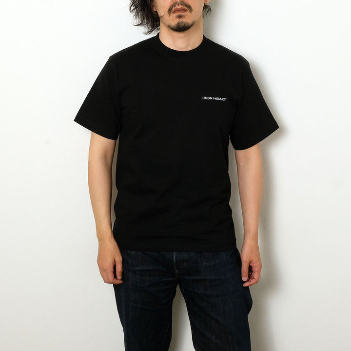 IRON HEART - 7.5oz HEAVY BODY PRINT T-SHIRT - 666 Pattern - IHT-666