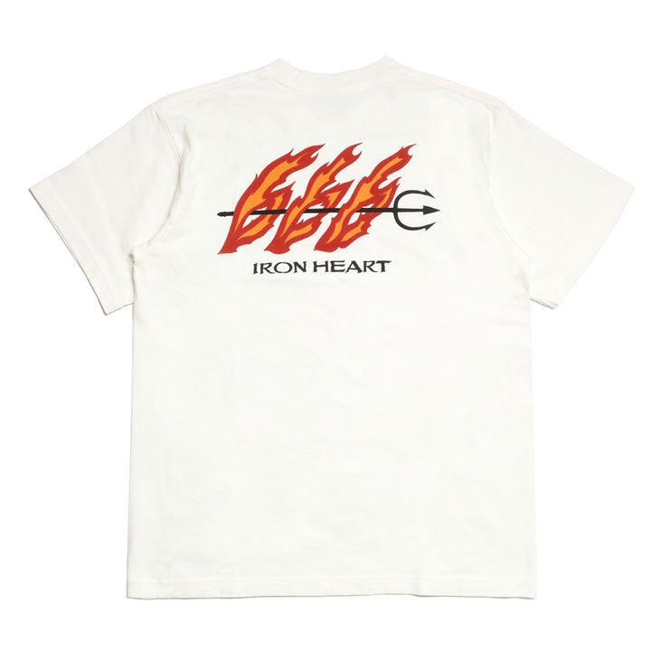 IRON HEART - 7.5oz HEAVY BODY PRINT T-SHIRT - 666 Pattern - IHT-666
