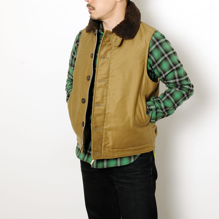 IRON HEART - WHIPCORD N-1 TYPE DECK VEST - IHV-46