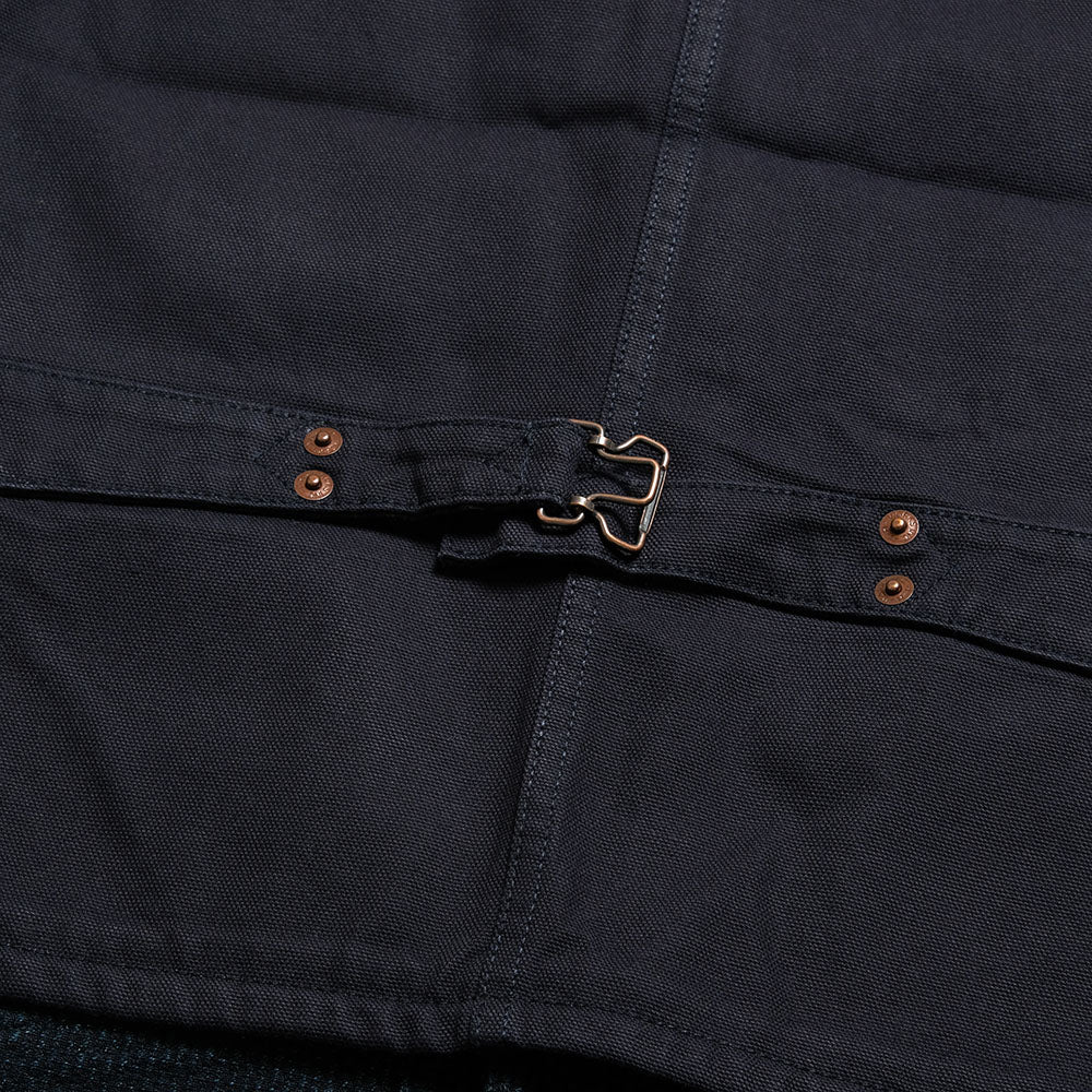IRON HEART - 14oz INDIGO DOBBY WORK VEST - IHV-50