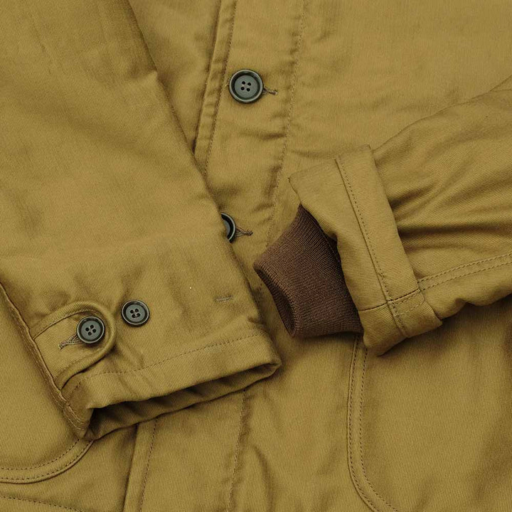 IRON HEART - WHIPCORD N-1 TYPE DECK JACKET - IHM-35 - KA