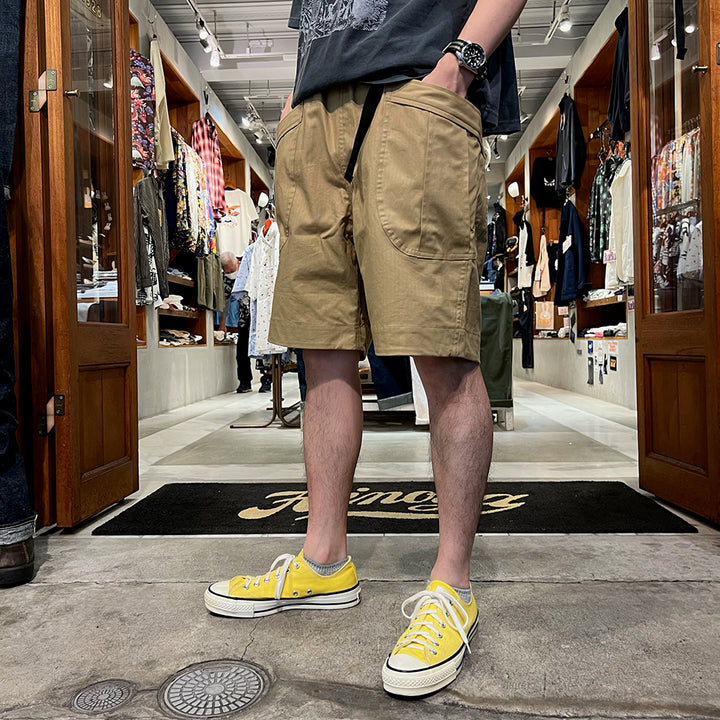 A VONTADE - Fatigue Shorts -Army Ripstop- VTD-0357-PT2