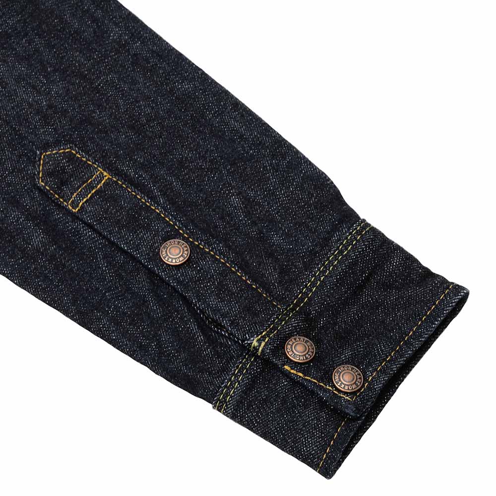 IRON HEART - 16oz Selvage C.P.O.Shirt / Indigo - IHSH-427