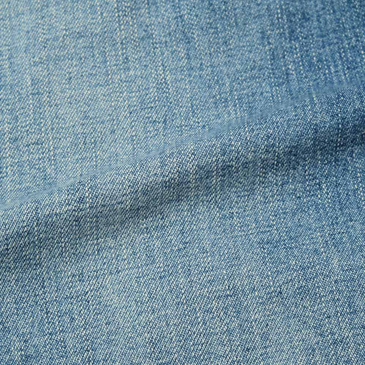 HOLLYWOOD RANCH MARKET - Light Denim Vintage Wash Short Coveralls Jacket - 1017906