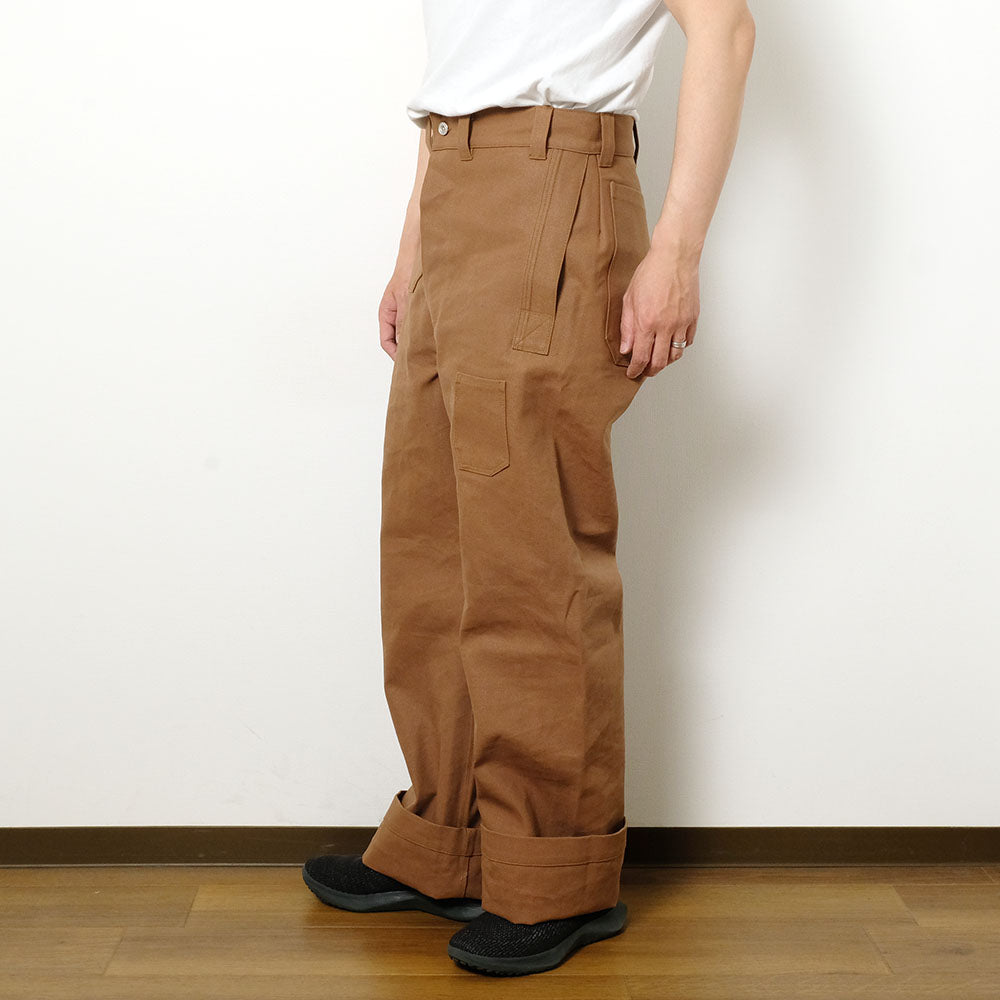 John Gluckow - Lot JG-01 - 1910s Netmaker's Trousers - Brown Duck - JG-01-DU