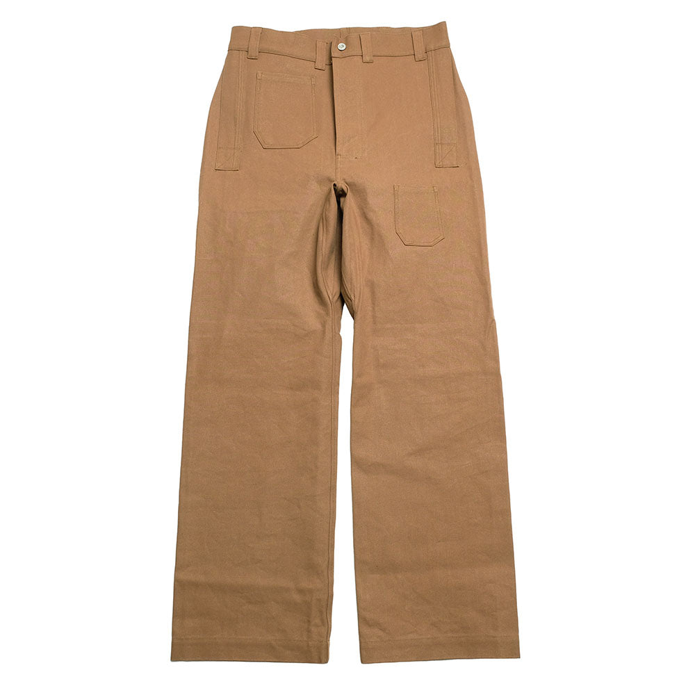 John Gluckow - Lot JG-01 - 1910s Netmaker's Trousers - Brown Duck - JG-01-DU