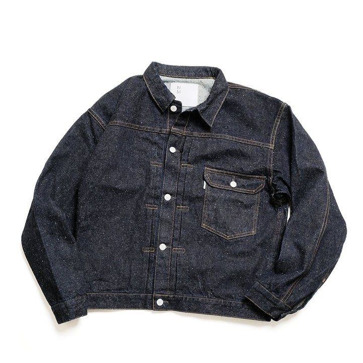 New Manual - #001 T-BACK DENIM JACKET ONE-WASHED - JK-YY-0001