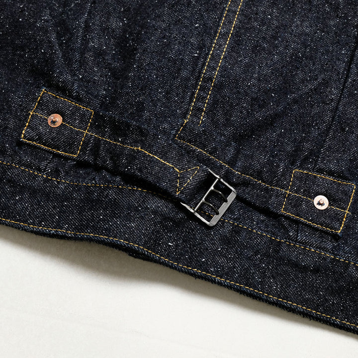 New Manual - #001 T-BACK DENIM JACKET ONE-WASHED - JK-YY-0001