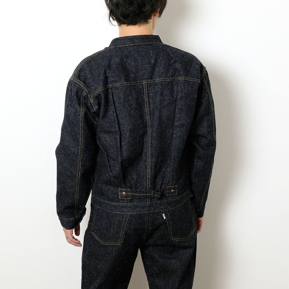 New Manual - #001 T-BACK DENIM JACKET ONE-WASHED - JK-YY-0001