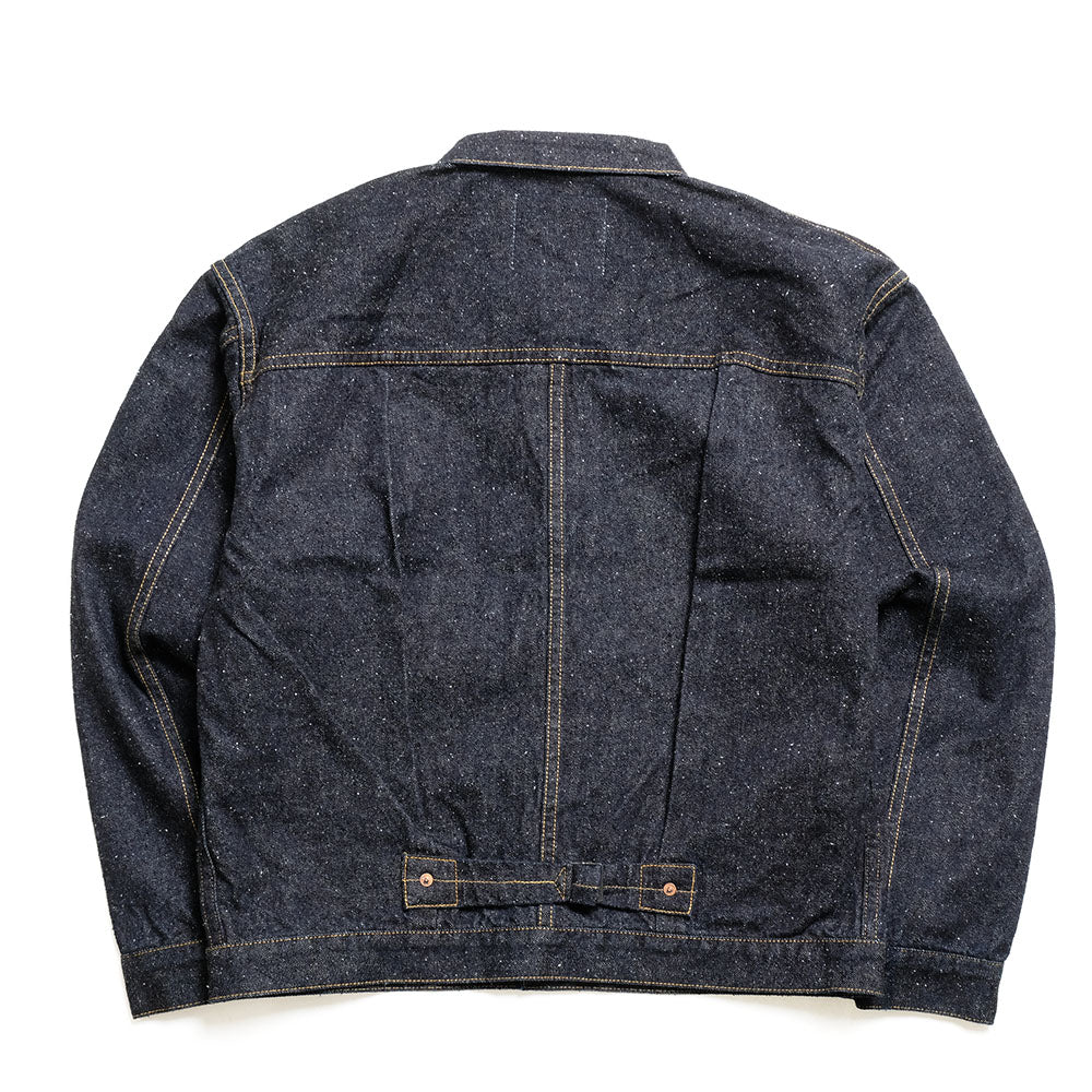 New Manual - #001 T-BACK DENIM JACKET ONE-WASHED - JK-YY-0001