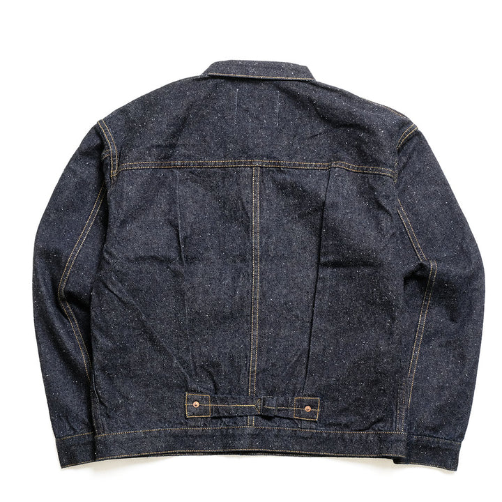 New Manual - #001 T-BACK DENIM JACKET ONE-WASHED - JK-YY-0001