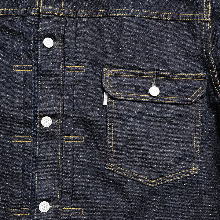 New Manual - #001 T-BACK DENIM JACKET ONE-WASHED - JK-YY-0001