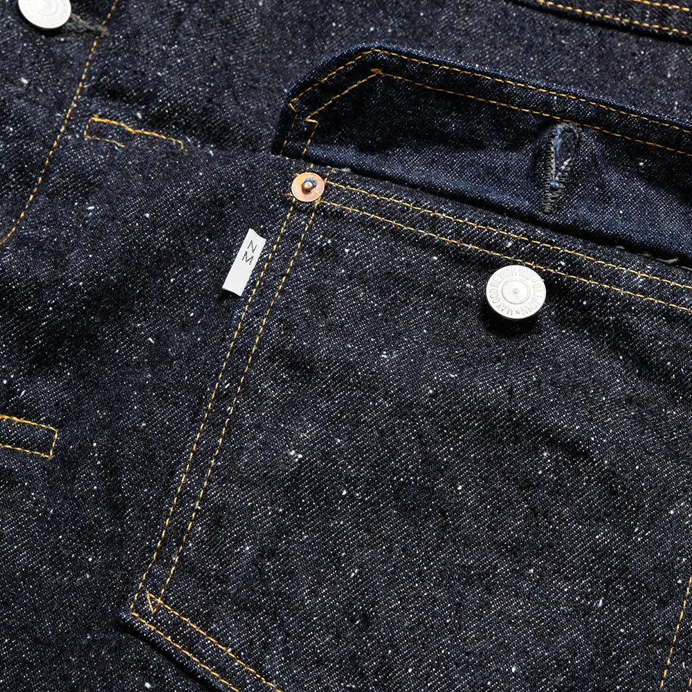 New Manual - #001 T-BACK DENIM JACKET ONE-WASHED - JK-YY-0001