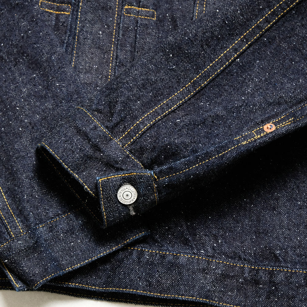 New Manual - #001 T-BACK DENIM JACKET ONE-WASHED - JK-YY-0001