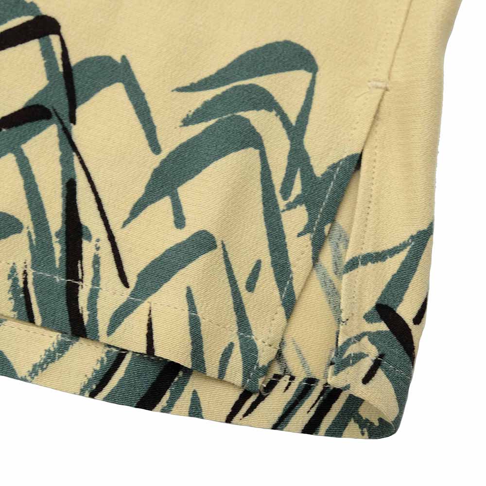 OLD JOE BRAND - ORIGINAL PRINTED OPEN COLLAR SHIRTS “Hebi” Long-sleeve - 251OJ-SH25