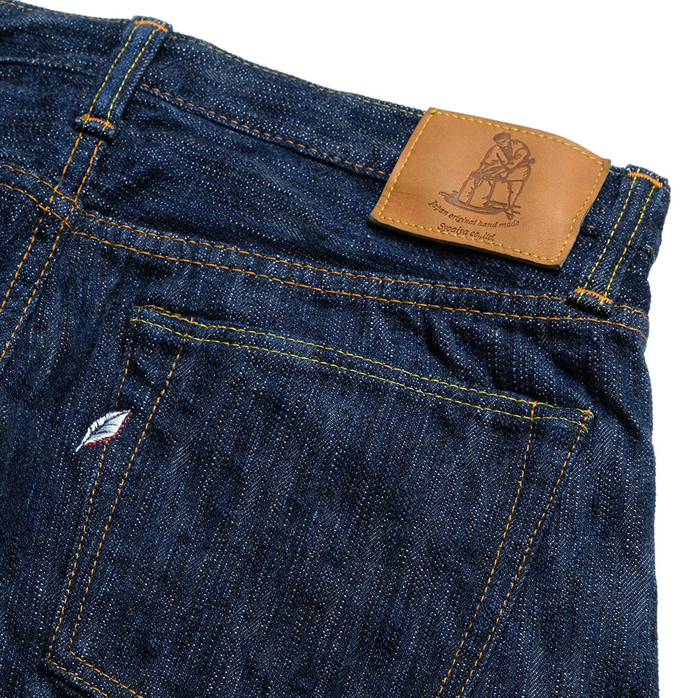 Pure Blue Japan - 15oz. Kasuri Selvedge Denim - Slim Tapered - KS-15OZ-013