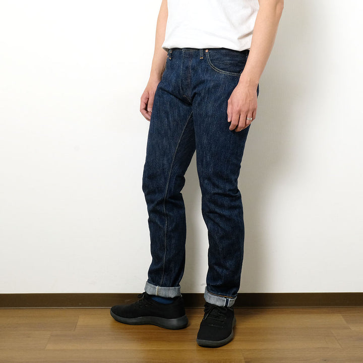 Pure Blue Japan - 15oz. Kasuri Selvedge Denim - Slim Tapered - KS-15OZ-013