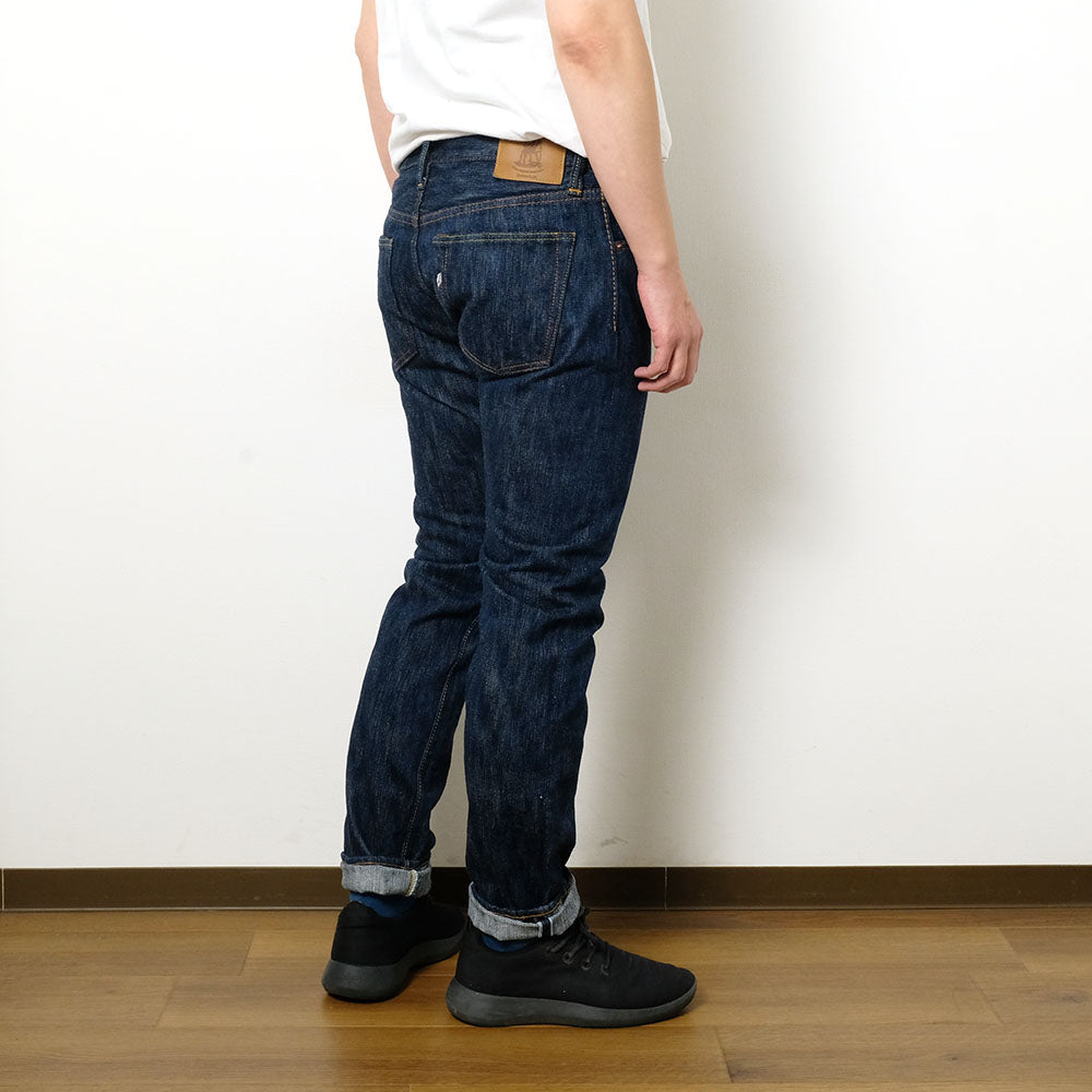 Pure Blue Japan - 15oz. Kasuri Selvedge Denim - Slim Tapered - KS-15OZ-013