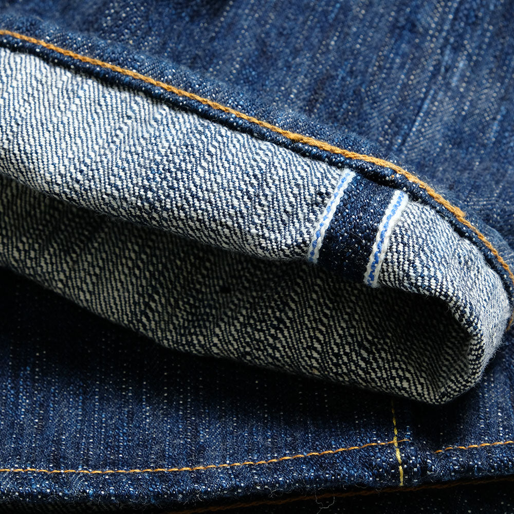 Pure Blue Japan - 15oz. Kasuri Selvedge Denim - Slim Tapered - KS-15OZ-013
