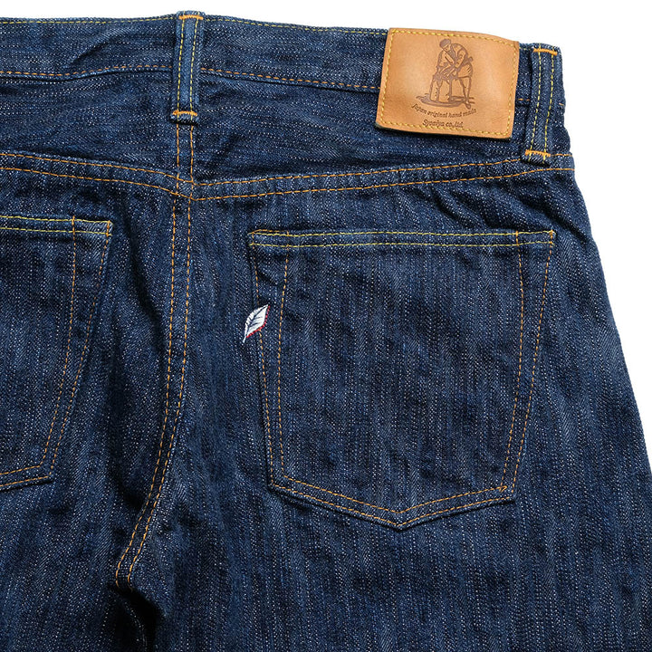 Pure Blue Japan - 15oz. Kasuri Selvedge Denim - Slim Tapered - KS-15OZ-013