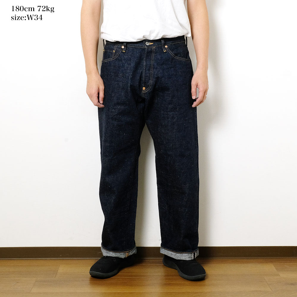 BIG JOHN - GR LABEL WILD DUCK JEANS - M1012RC