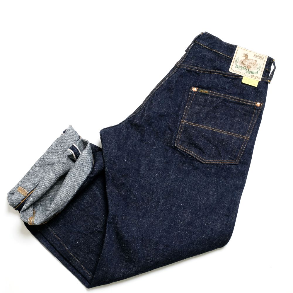 パンツ BIG JHON WILD DUCK JEANS W34 BIG JOHN - GR LABEL WILD DUCK JEANS - M1012RC – HINOYA Online Store
