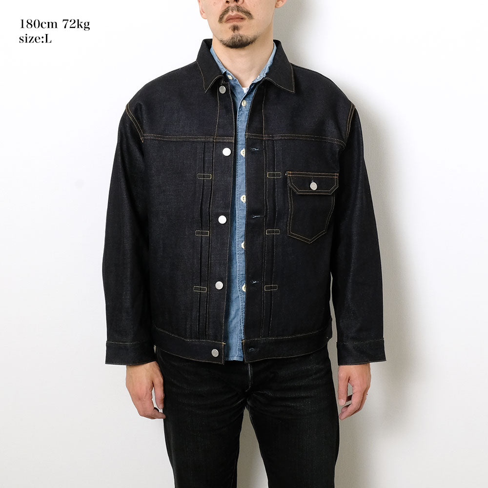MOMOTARO JEANS - #001 STANDARD DENIM JACKET 14.7oz - MMGJ0001