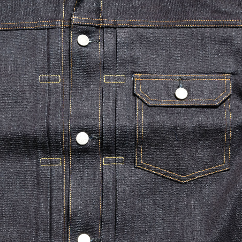 MOMOTARO JEANS - #001 STANDARD DENIM JACKET 14.7oz - MMGJ0001