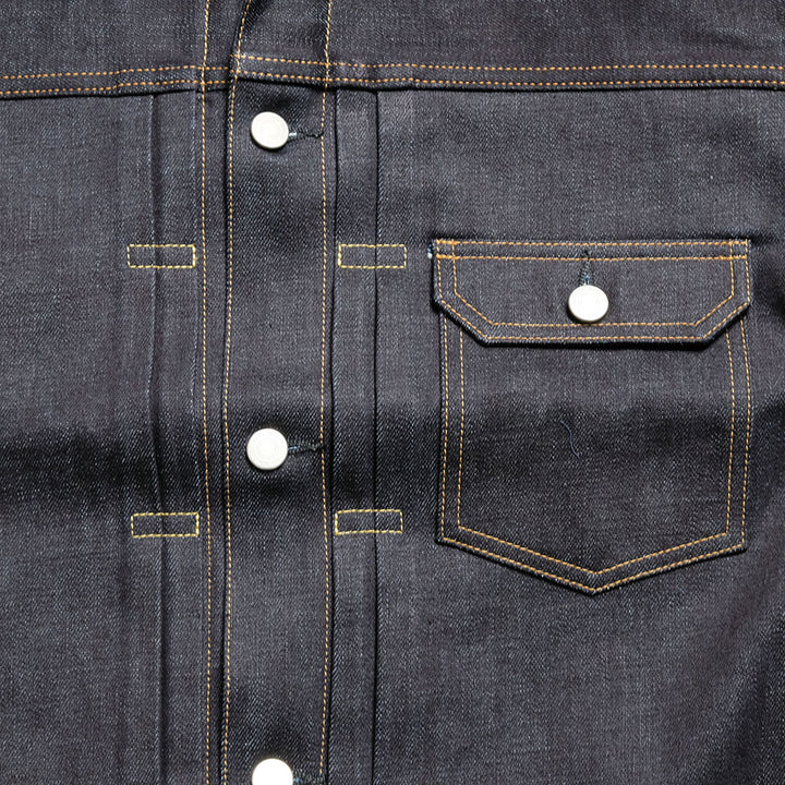 MOMOTARO JEANS - #001 STANDARD DENIM JACKET 14.7oz - MMGJ0001