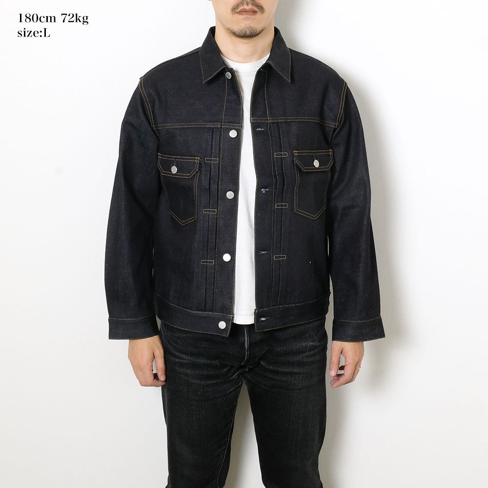 MOMOTARO JEANS - #002 STANDARD DENIM JACKET 14.7oz - MMGJ0002