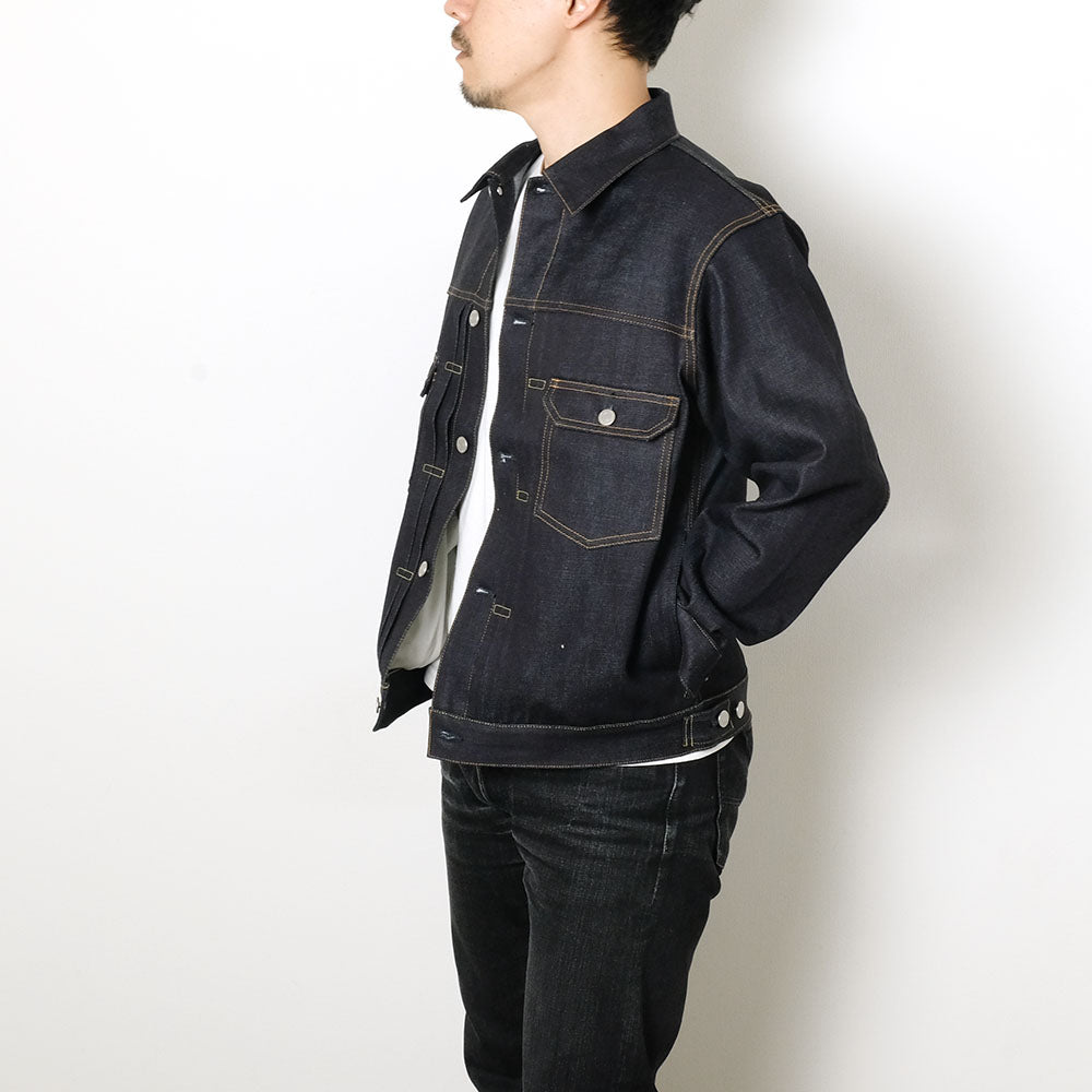 MOMOTARO JEANS - #002 STANDARD DENIM JACKET 14.7oz - MMGJ0002