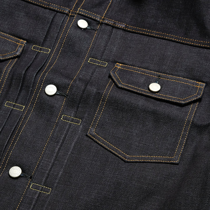 MOMOTARO JEANS - #002 STANDARD DENIM JACKET 14.7oz - MMGJ0002
