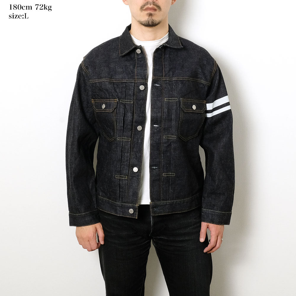 MOMOTARO JEANS - #002 CLASSIC DENIM JACKET 15.7oz - MMGJ0102