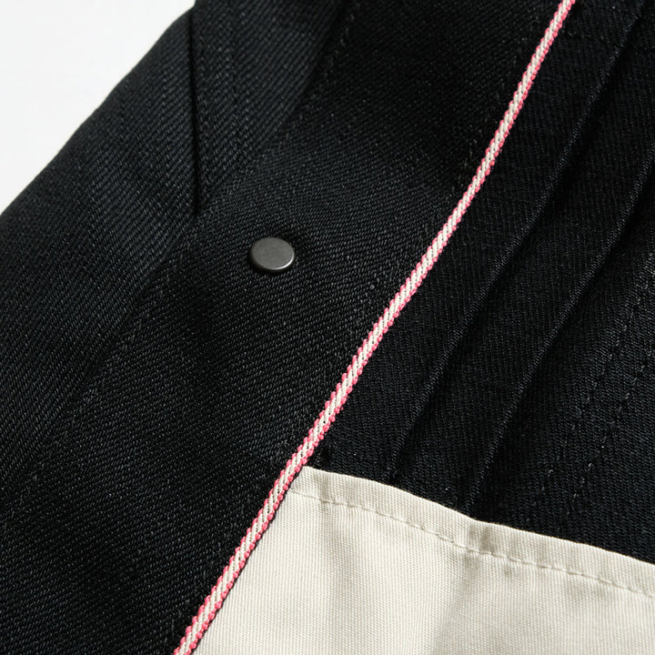 MOMOTARO JEANS - #002 STANDARD DENIM JACKET 14.7oz BLACK - MMGJ1002