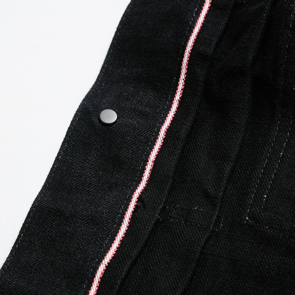 MOMOTARO JEANS - #002 CLASSIC DENIM JACKET 15.7oz BLACK -MMGJ1102