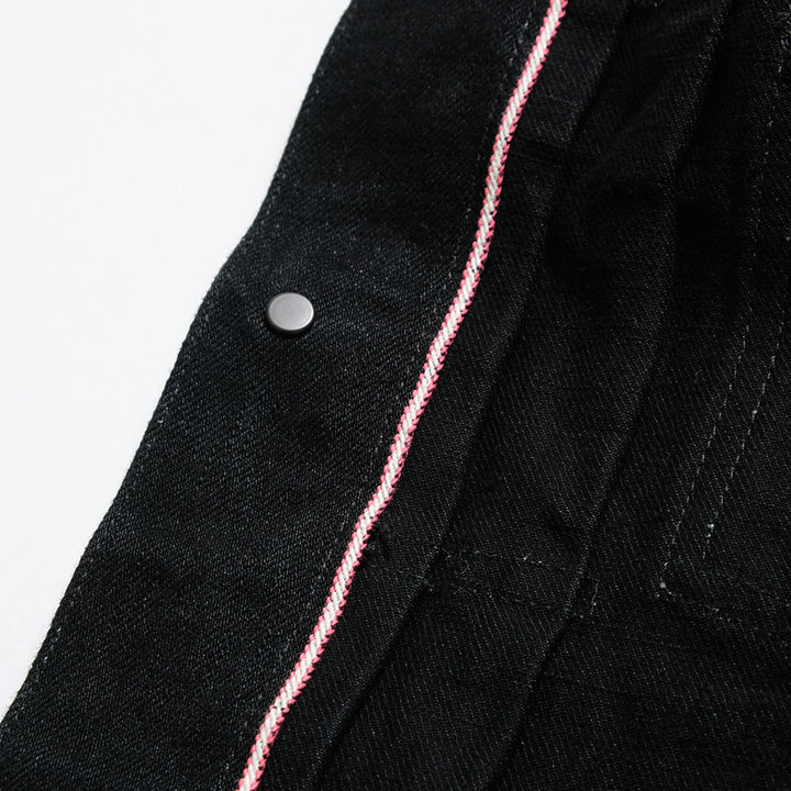 MOMOTARO JEANS - #002 CLASSIC DENIM JACKET 15.7oz BLACK -MMGJ1102