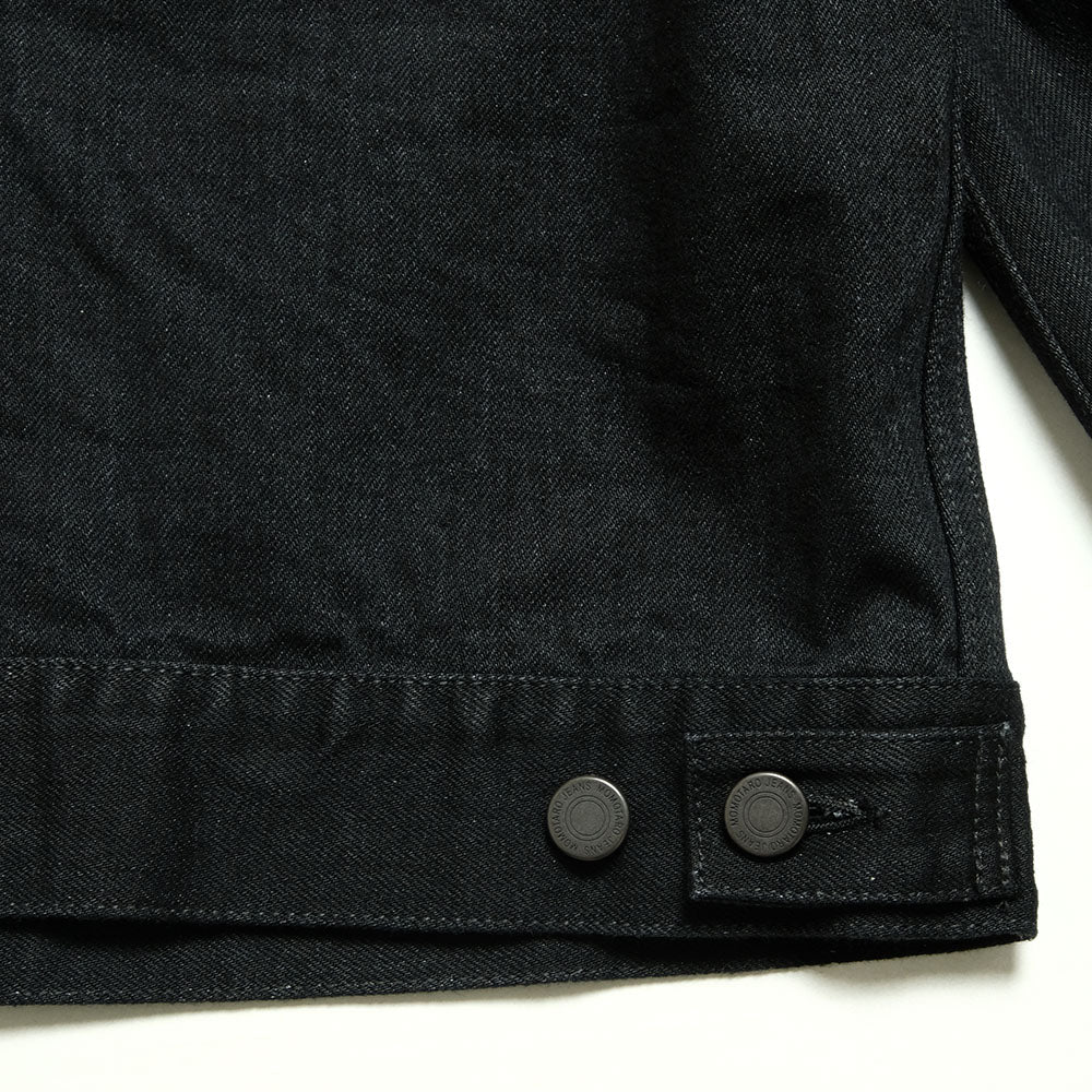 MOMOTARO JEANS - #002 CLASSIC DENIM JACKET 15.7oz BLACK -MMGJ1102