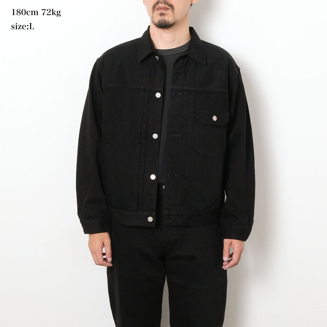 MOMOTARO JEANS - #001 DENIM JACKET - KYOTOMONTSUKI DYED - MMGJ6010