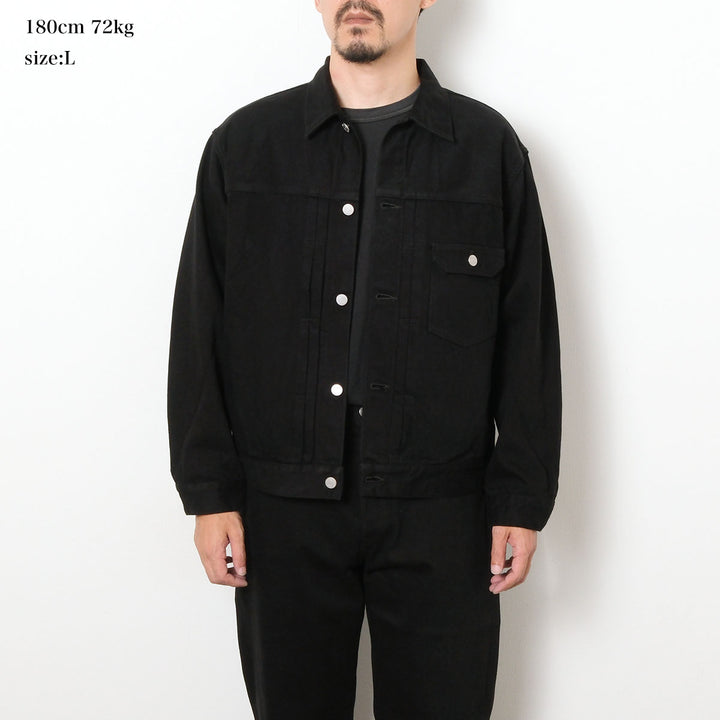 MOMOTARO JEANS - #001 DENIM JACKET - KYOTOMONTSUKI DYED - MMGJ6010