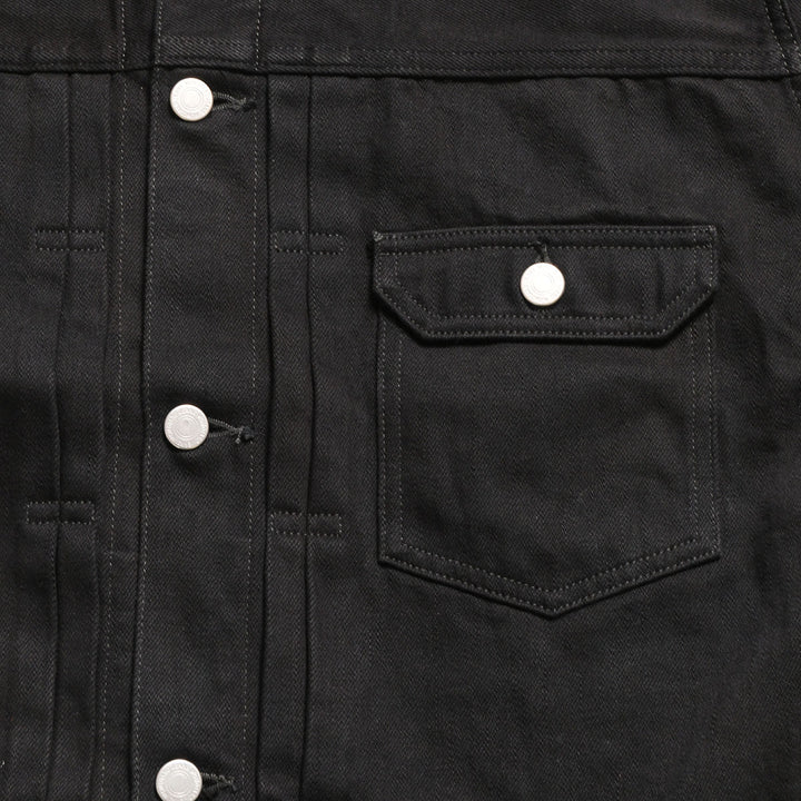 MOMOTARO JEANS - #001 DENIM JACKET - KYOTOMONTSUKI DYED - MMGJ6010